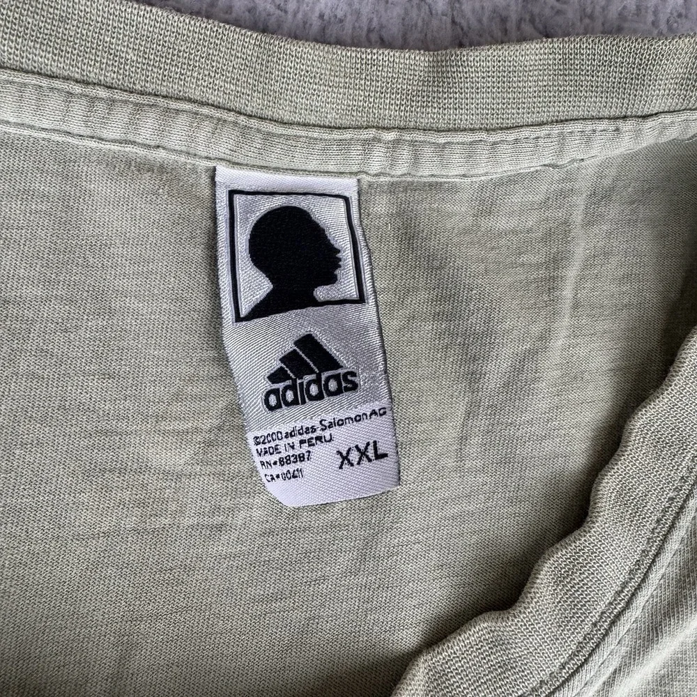 Vintage‎ Adidas Kobe Two Shirt Mens Xxl Green  Sleeveless Basketball Y2k Mamba